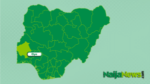 Map of Oyo State, Nigeria