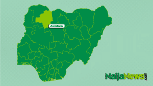 Map of Zamfara State, Nigeria