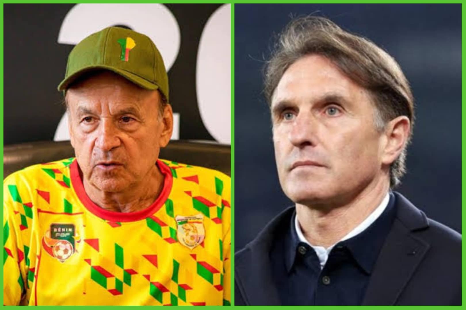 Bruno Labbadia and Gernot Rohr