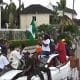 JUST IN: Protesters Storm FCT Minister, Wike’s Private Residence In Port Harcourt [Video]