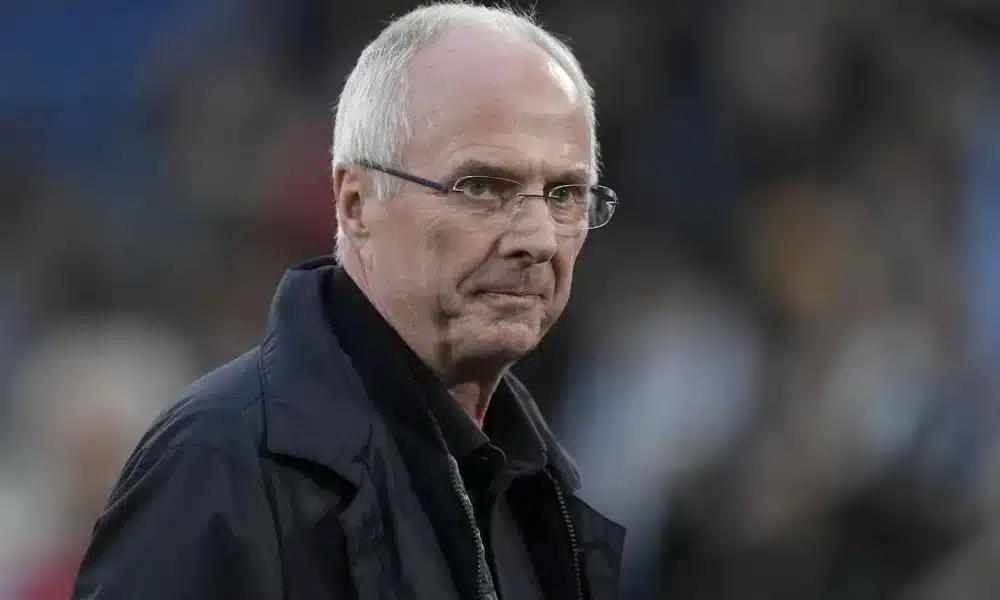 JUST IN: Ex-England Coach, Sven-Goran Eriksson Is Dead