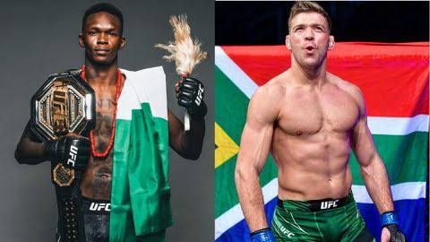 Israel Adesanya and Dricus Du Plessis