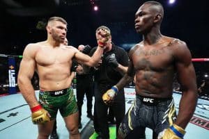 Israel Adesanya and Dricus Du Plessis