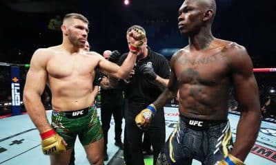 Israel Adesanya and Dricus Du Plessis