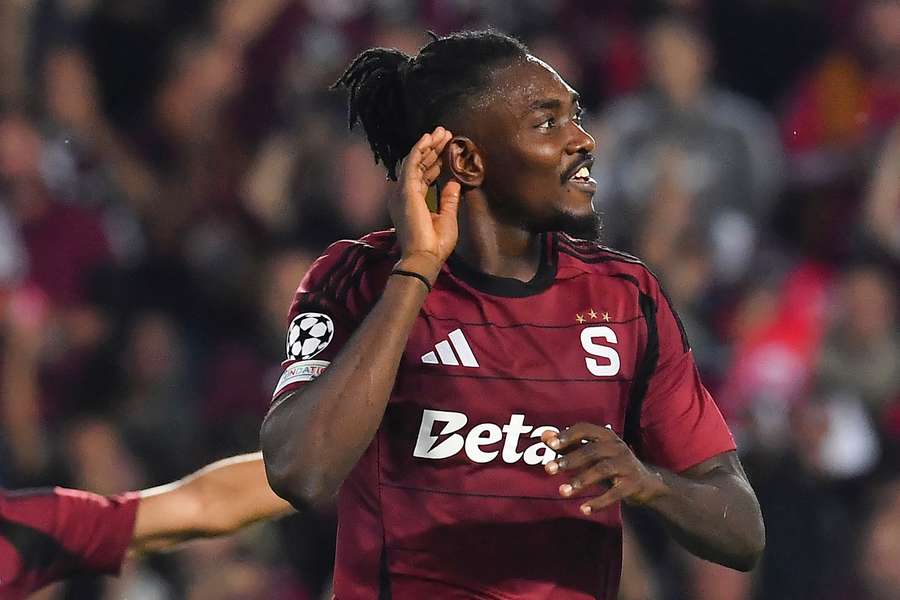 Nigeria’s Victor Olatunji Reflects On His UCL Debut Goal For Sparta Prague