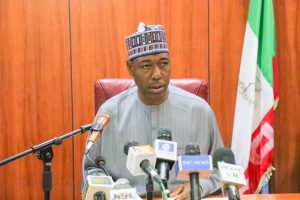 Bornor Flood: Gov Zulum Blames Heavy Rain, Climate Change, Carbon Emissions