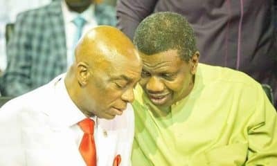 Pastor Adeboye Felicitates Bishop Oyedepo On 70th Birthday