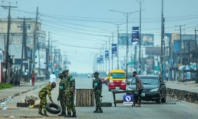 Edo Election: Tension As Security Operatives Block Major Roads Ahead Of Guber Polls