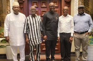 PDP G5 Governors Meet In Abuja (Photo)