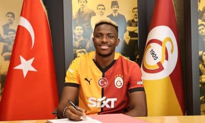 Turkish club, Galatasaray, have officially announced Super Eagles of Nigeria striker, Victor Osimhen as their new player earlier today, September 4, 2024.