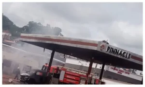 Breaking: Governor’s Filling Station Set Ablaze