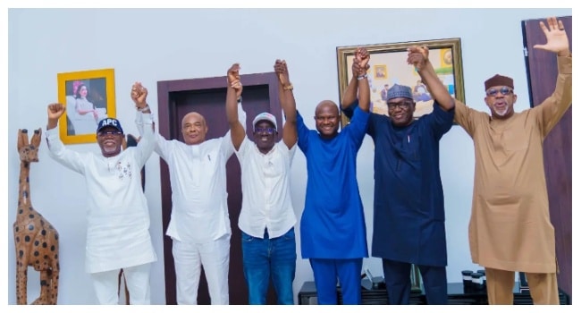 APC, Progressive Governors Forum Congratulate Senator Okpebholo On Edo Governorship Win