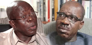 Video: Oshiomhole Mocks Obaseki And Wife's Childlessness, Says They Don't Love Children