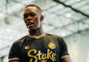 UFC Star Israel Adesanya has shown his support for the Nigeria Premier Football League (NPFL) by placing a significant bet of $4,000 on Enyimba to win their rescheduled matchday three fixture against Lobi Stars.