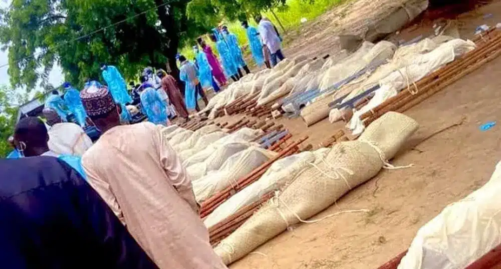 Yobe Govt Buries 34 Victims Of Mafa Attack