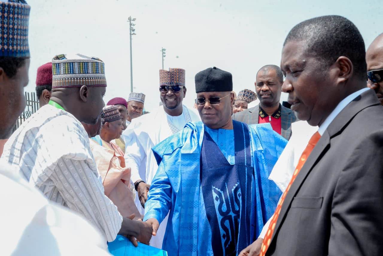 Atiku Visits Borno Over Deadly Flood That Ravaged Maiduguri (Photos)