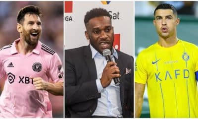 Jay Jay Okocha Chooses His GOAT Between Messi, Ronaldo