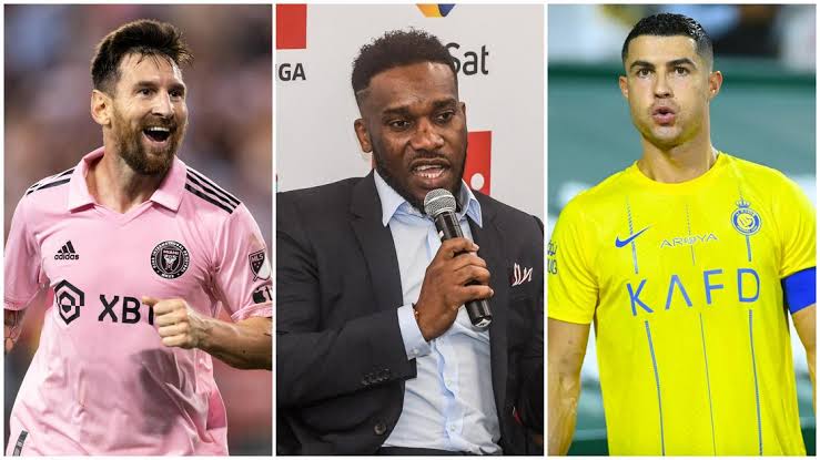 Jay Jay Okocha Chooses His GOAT Between Messi, Ronaldo