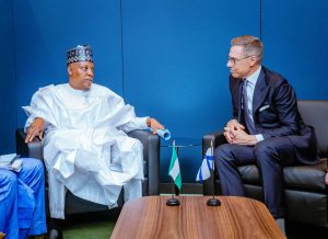 79th UNGA: Nigeria Solicits Finland's Support For UN Permanent Seat