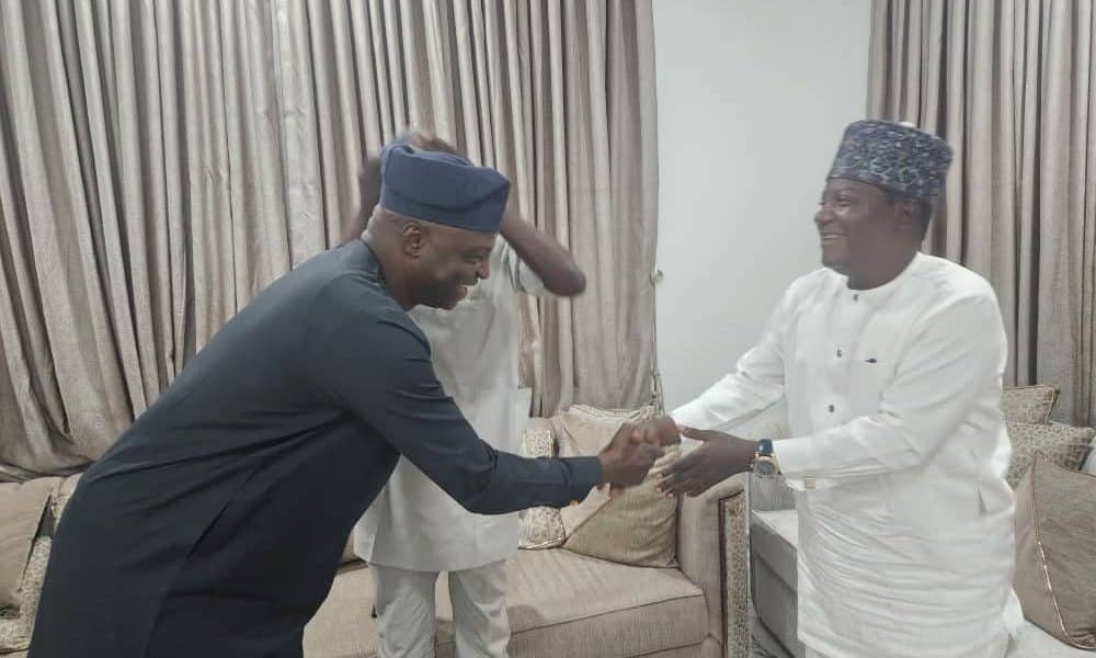 Tinubu’s Newly Nominated Minister Visits Senator Simon Lalong [Photos]