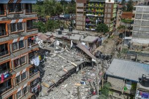 Scores Trapped As Eight-storey Building Collapses In Kahawa West