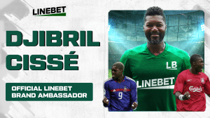 Linebet and Djibril Cissé