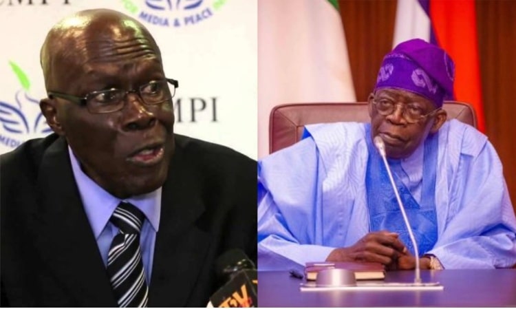 'Champion Of Democracy' - Tinubu Mourns Ex-NEC Chair, Humphrey Nwosu