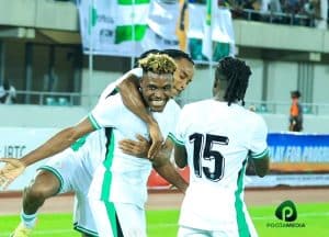 The Super Eagles of Nigeria return to winning ways in the 2025 Africa Cup of Nations qualifiers thanks to a strike from second-half substitute Fisayo Dele-Bashiru.