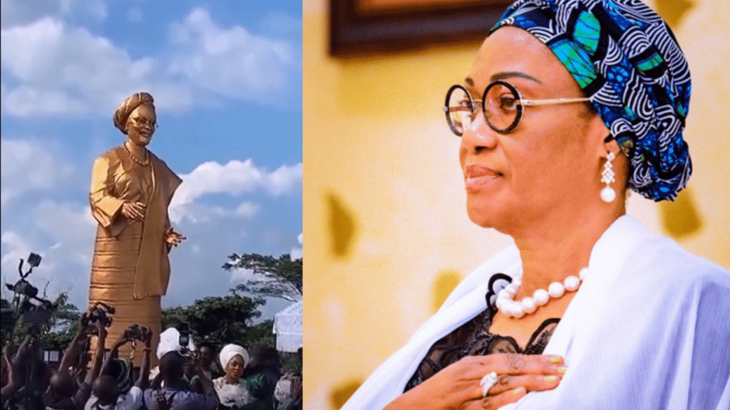 Ooni of Ife Sparks Controversy with Unveiling of First Lady Oluremi Tinubu's Statue at OAU