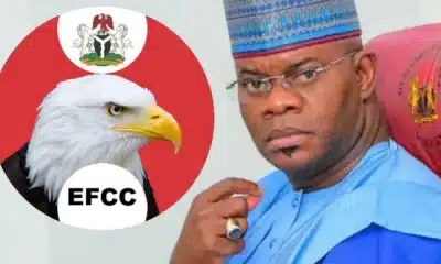 EFCC Confirms Arrest Of Yahaya Bello, Detains Former Governor