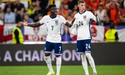 Full List: Saka, Palmer, 6 Other Players Withdraw From England Squad Ahead Of UEFA Nations League