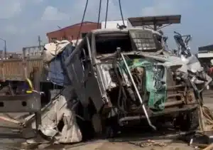 Three Die In Lagos Road Accident Involving Dangote Truck