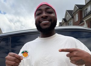 Davido Votes As Trump, Kamala Harris 'Locks Horn' In US Election