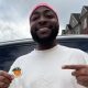 Davido Votes As Trump, Kamala Harris 'Locks Horn' In US Election