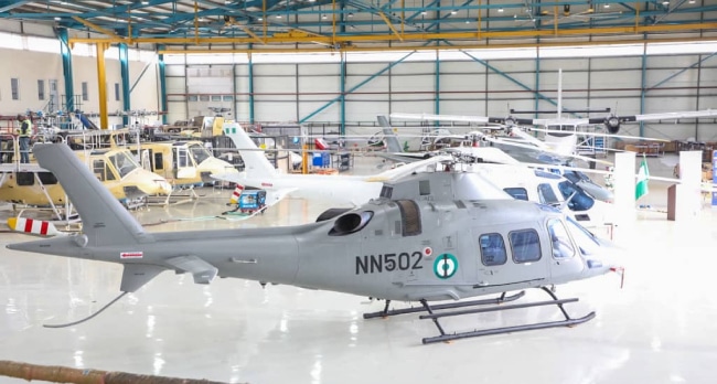  Defence Ministry Hands Over Three New Helicopters to Nigerian Navy