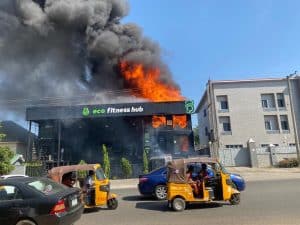 Fire Guts Eco Fitness Center In Abuja