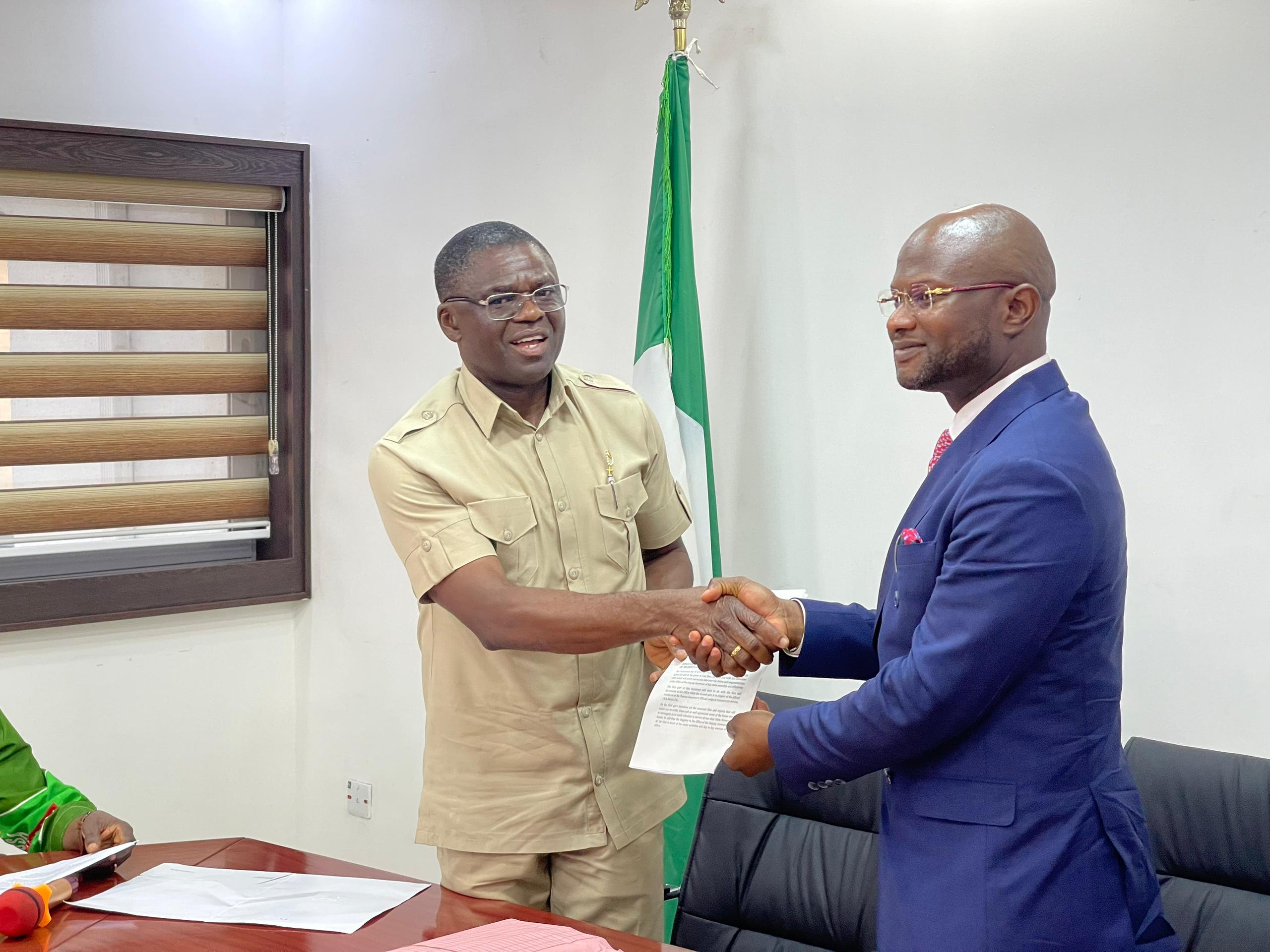 Edo Deputy Gov Idahosa Meets Philip Shaibu [Photos]