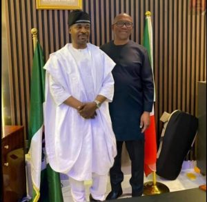 ‘Viral Picture Of Peter Obi Paying Homage To MC Oluomo Fake’