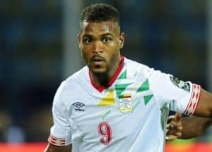 The captain of the Benin national team, Steve Mounie