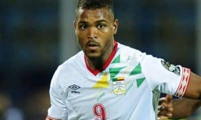 The captain of the Benin national team, Steve Mounie