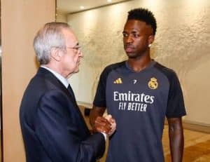 Florentino Perez and Vinicius