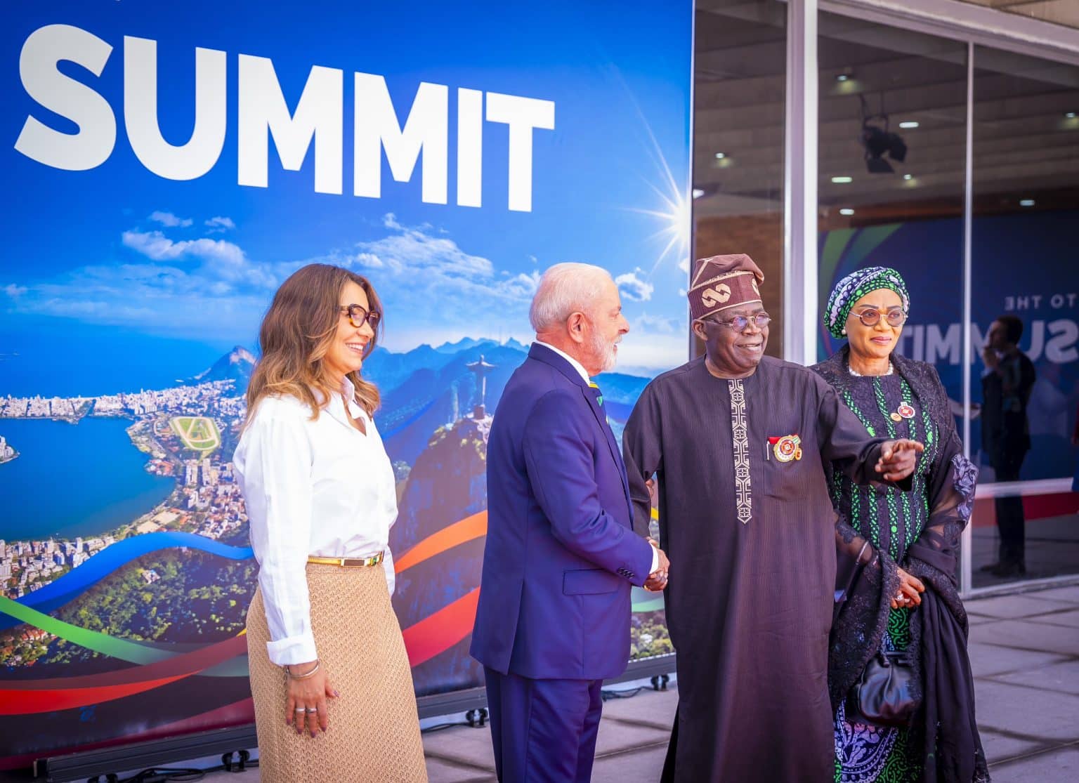 Brazil President Tinubu, Wife To 2024 G20 Summit Opening