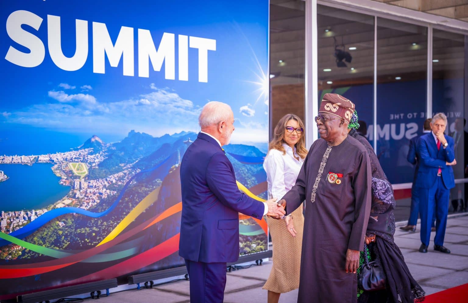 Brazil President Tinubu, Wife To 2024 G20 Summit Opening