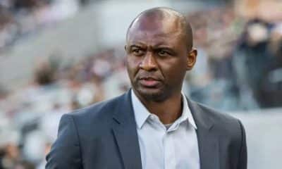 French tactician, Patrick Vieira has been appointed as the new head coach of Genoa, following the club's decision to part ways with Alberto Gilardino.