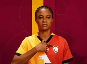 Galatasaray defender, Oluwatosin Demehin of Super Falcons