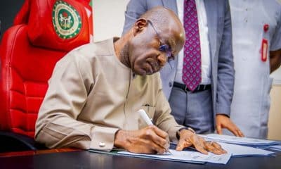 Gov Alex Otti Signs Abia Electricity Bill Into Law