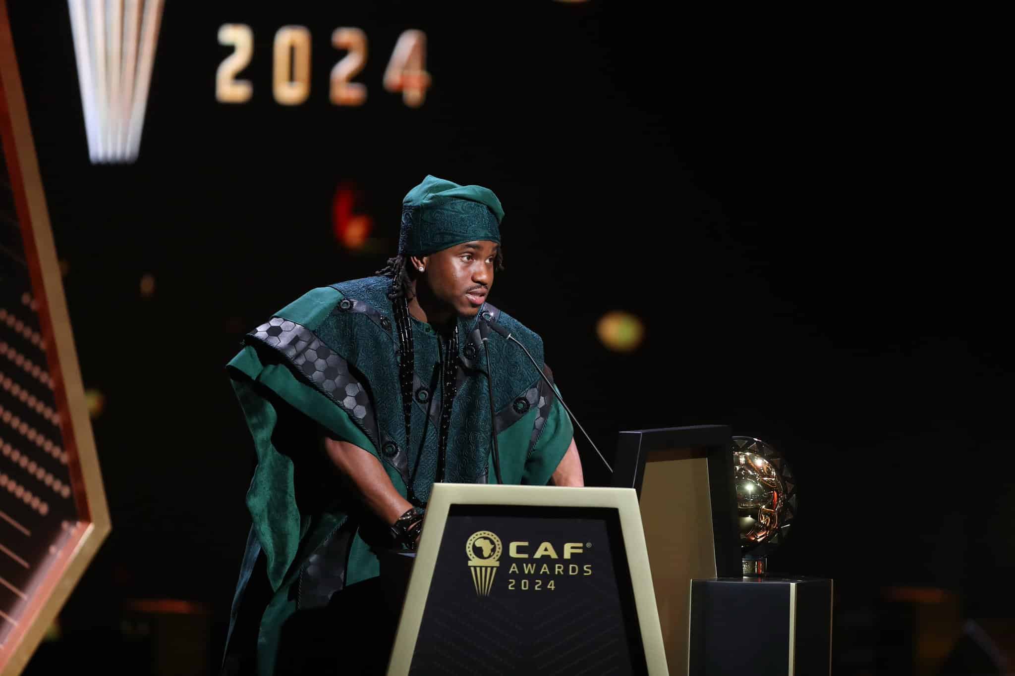 Ademola Lookman at 2024 CAF Awards