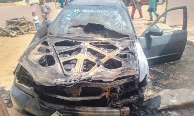 Hoodlums Storm Kogi Monarch's Palace, Set Vehicle Ablaze