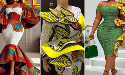 Latest Ankara Styles - Jumpsuits, Kimono Jackets, Gowns To Dazzle This 2024 Christmas