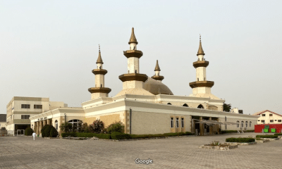 'Jesus Christ Is Not God' - Controversial Banner At Lekki Central Mosque Removed After Backlash